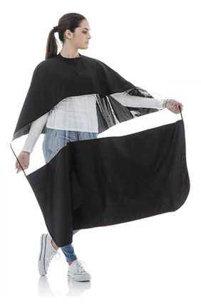 Xanitalia Kapmantel met Transparant Kijkvenster