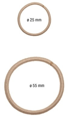 Efalock Elastiek Blond Zonder IJzer (10 Stuks)