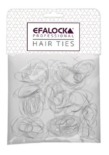 Efalock Rasta Elastiekjes Transparant (100 Stuks)