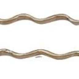 Haarspeld Haardot Gegolfd Bruin