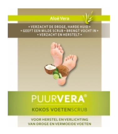 Puur Vera Voetenscrub Cocos
