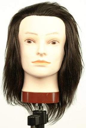 TrainME Oefenhoofd Dennis 15-25cm 100% Echt haar