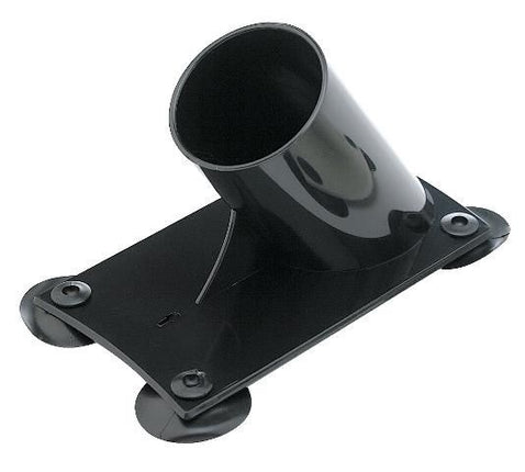 Sibel Fohnhouder Plastic Zwart met Zuignappen