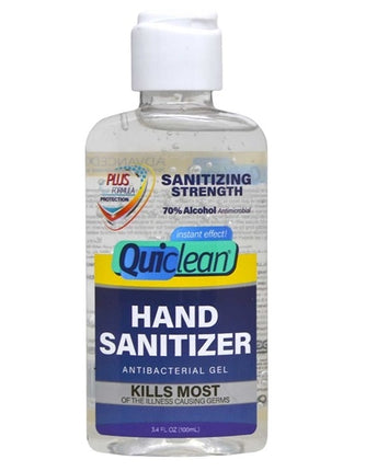 Quiclean Desinfectant Alcoholgel Ontsmettingsmiddel (100ml)