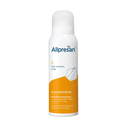 Allpresan Schuim Creme Zeer Droge Ruwe Voethuid (3) 10% Ureum
