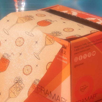 Framar Puttin' On the Spritz Embossed Foil Rol