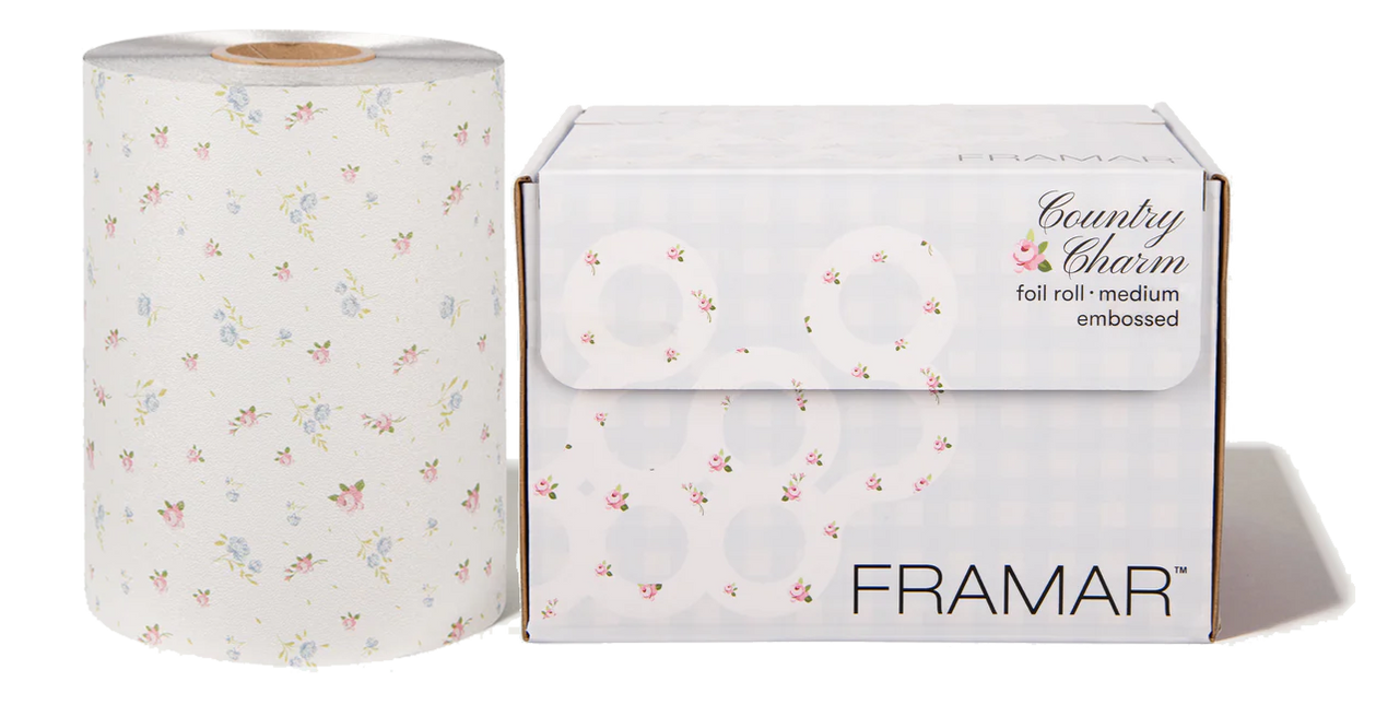 Framar Folie Country Charm Embossed Foil Rol (100 meter)