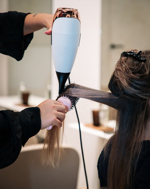 Olivia Garden Pastel Pink Brush Kit (Shine+Fingerbrush)