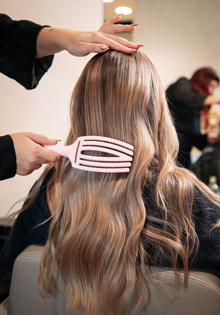 Olivia Garden Pastel Pink Brush Kit (Shine+Fingerbrush)