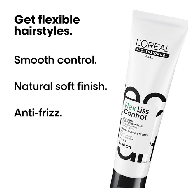 Loreal Tecni Art Flex Liss Control Styling Gel Creme (150ml)