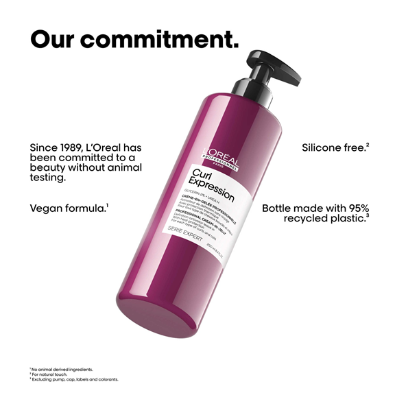 Loreal Serie Expert Curls Expression Cream-In-Jelly Leave-In Glycerine 2% (250ml)