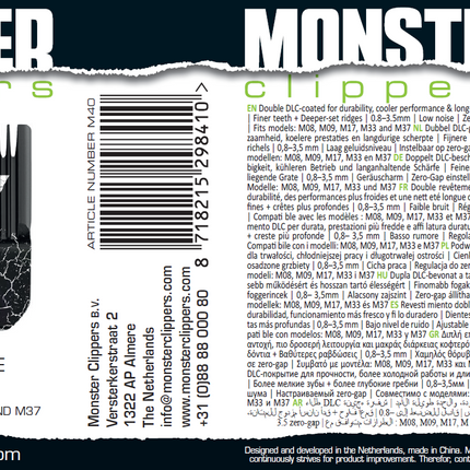 Monster Clippers Crispy Snijmes [PRE-ORDER]