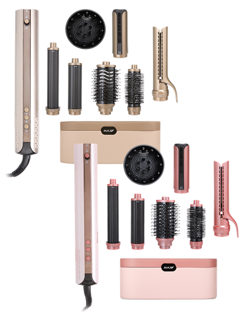 Max Pro Aurum Aerostyler Pro Multistyler 6-1 Styling Tool