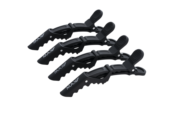 Max Pro Grip Clips Verdeelklemmen Zwart (4 Stuks)