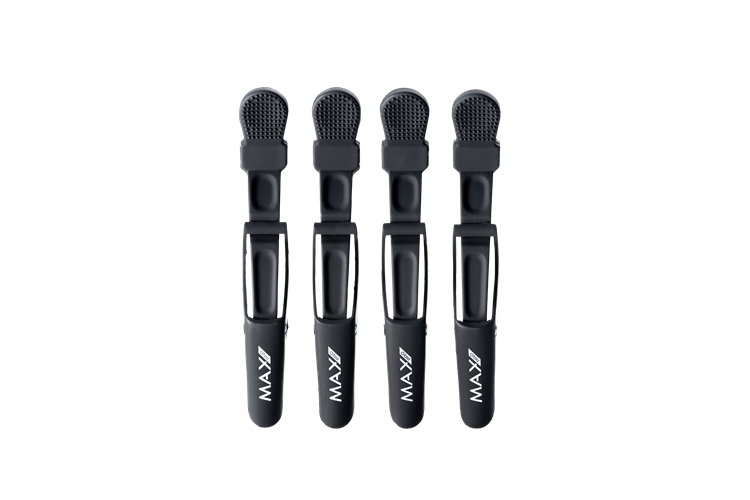 Max Pro Grip Clips Verdeelklemmen Zwart (4 Stuks)