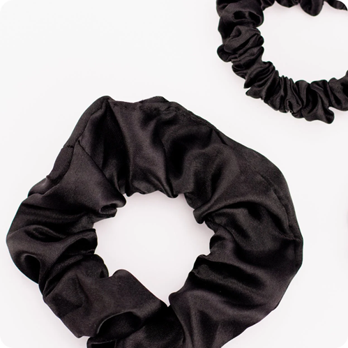 Max Pro Satijnen Scrunchies Elastiek (12 Stuks)