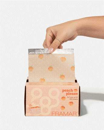 Framar Folie Peach Please Pop Up Foil (500 Stuks)