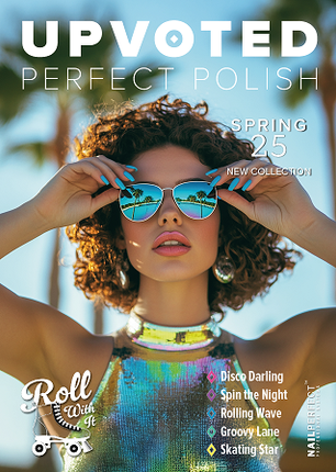 UPVOTED Soak Off Gel Polish #295 Rolling Wave (15ml)