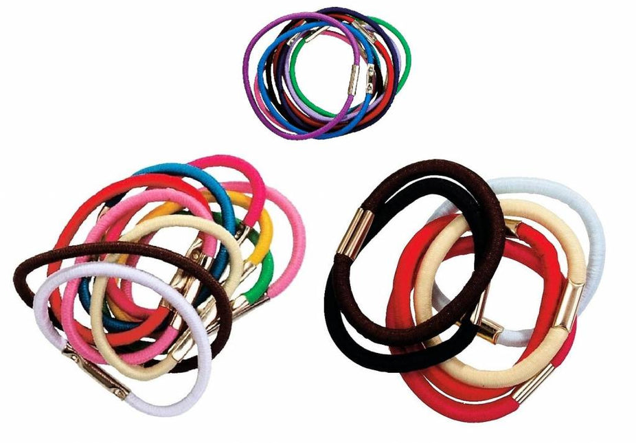 Efalock Haar Elastiekjes Gekleurd (Diverse maten en stuks)