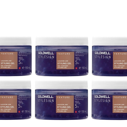6 X Goldwell Lagoom Jam Haargel StyleSign Ultra Volume