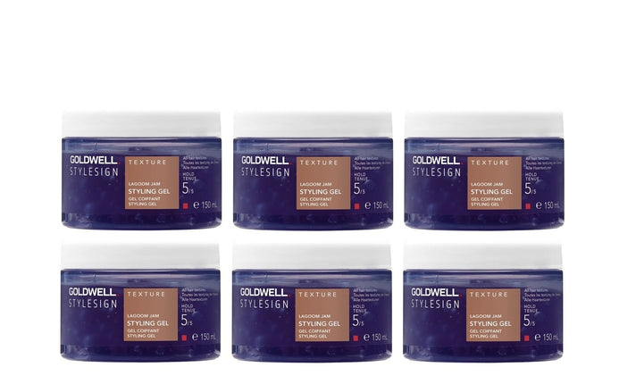 6 X Goldwell Lagoom Jam Haargel StyleSign Ultra Volume