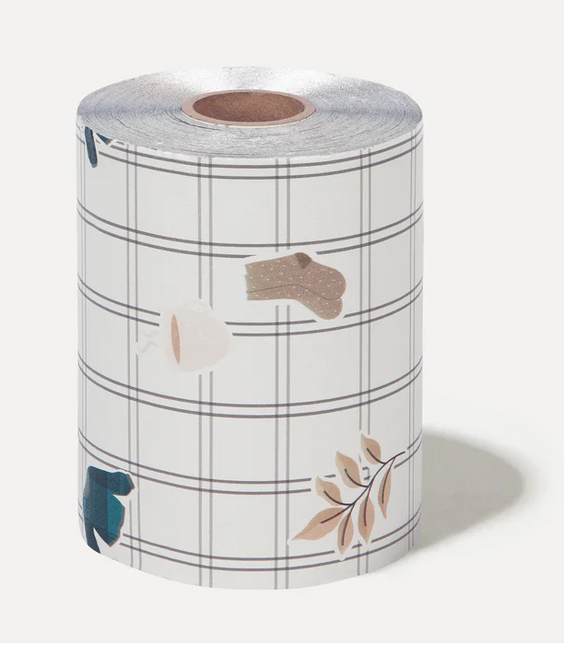 Framar Folie Plaid Hair Day Embossed Folie Rol (12,7cm x 100,58m)