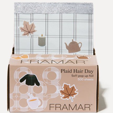 Framar Folie Plaid Hair Day Pop Up Foil (500 Stuks á 12,7cm x 27,9cm)
