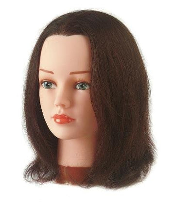 Oefenhoofd Betty 15-30cm 100% Echt Haar