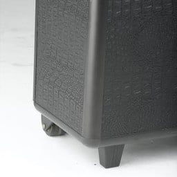 Koffer Modular Zwart Met 3 Opbergniveaus