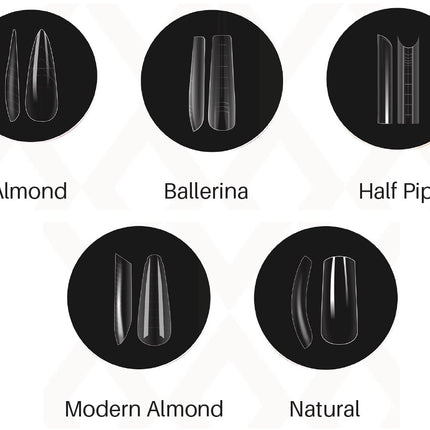 Nailperfect Nageltips Dual Forms (120 Stuks)