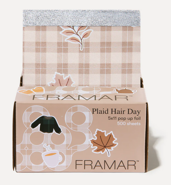 Framar Folie Plaid Hair Day Pop Up Foil (500 Stuks á 12,7cm x 27,9cm)