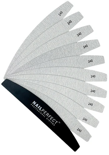 NailPerfect 240# Hygiene Files + Core Nagelvijlen (10 Stuks)