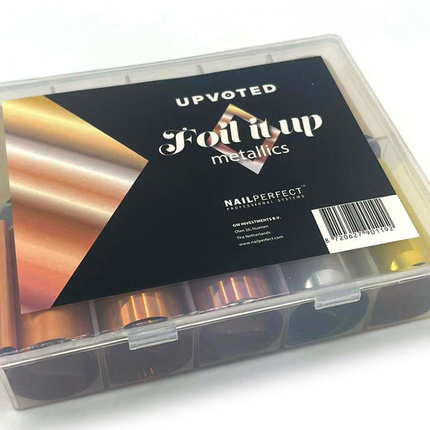 UPVOTED Nagelfolie Foil it Up - Metallics (10 Stuks)