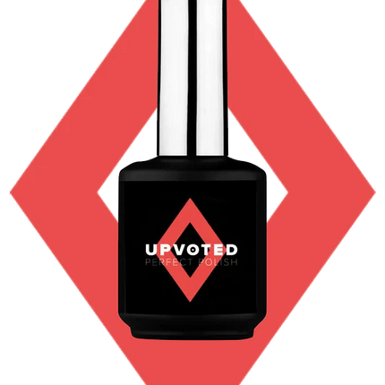 UPVOTED Soak Off Gel Polish #278 Coral Flirt Charm (15ml)