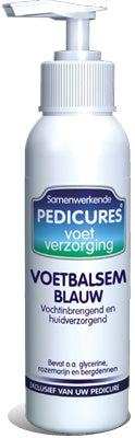Samenwerkende Pedicures Voetbalsem Blauw - voor droge en gesprongen huid