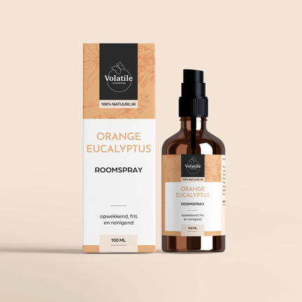 Volatile Roomspray Luchtverfrisser 100% Natuurlijk (100ml)