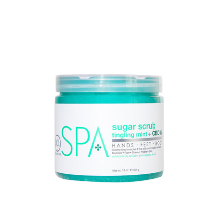 Tingling Mint + CBD Sugar Scrub