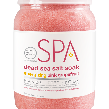 Pink Grapefruit Dead Sea Salt Soak