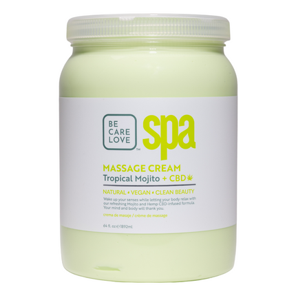Tropical Mojito + CBD Massage Cream