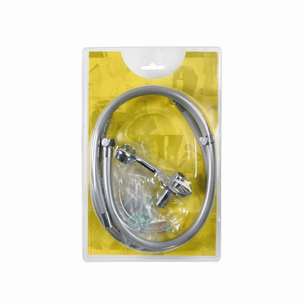 Waterslang PVC Grijs met Aquastop 60cm