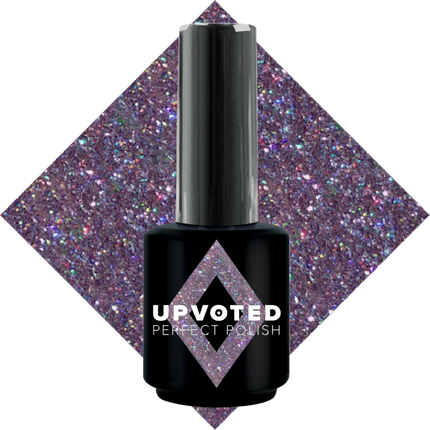 UPVOTED Soak Off Gel Polish #196 Sparkle by Night (15ml)