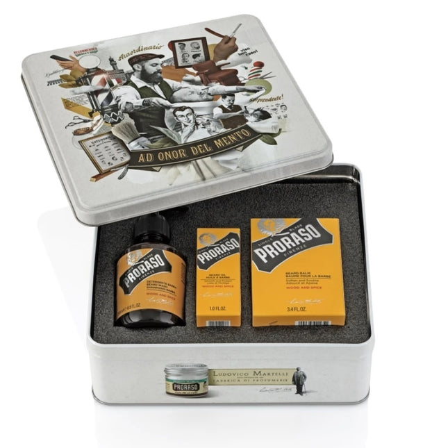 Proraso Wood and Spice Beard Care Set Baardverzorging