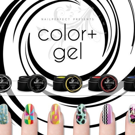 Color+ Gel Black - Gepigmenteerde Nagelgel (7 Gram)