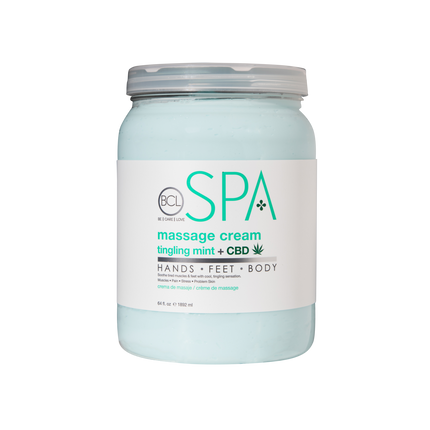 Tingling Mint + CBD Massage Cream
