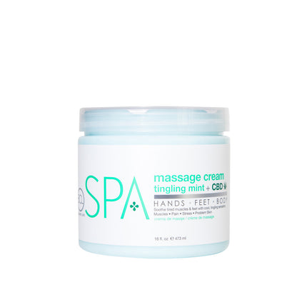 Tingling Mint + CBD Massage Cream
