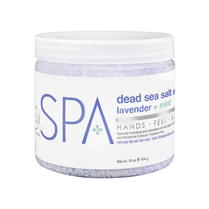 Lavender + Mint Dead Sea Salt Soak