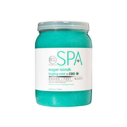 Tingling Mint + CBD Sugar Scrub