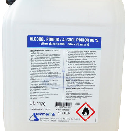 Reymerink Alcohol Podior 80% Desinfectie
