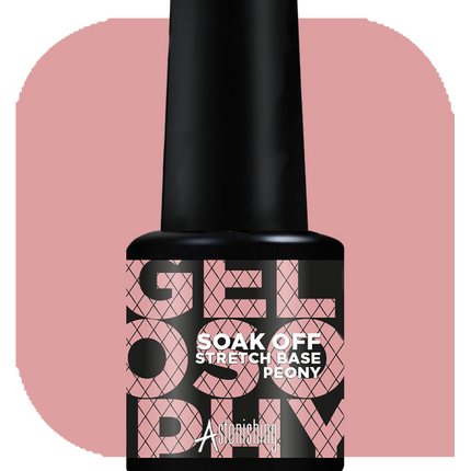 Gelosophy Soak Off Stretch Base Peony TPO-vrij