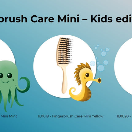 Olivia Garden Fingerbrush Borstel Mini - Kids Limited Edition